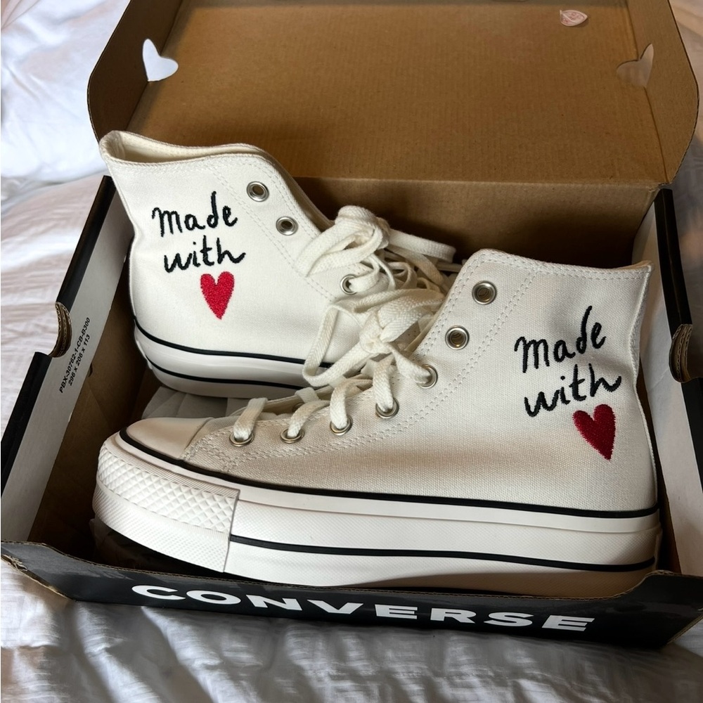 Converse High Top Made With Love